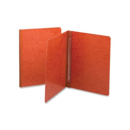 Picture of Smead Color Pressboard Binder Covers, 8 1/2in x 11in, 60% Recycled, Red