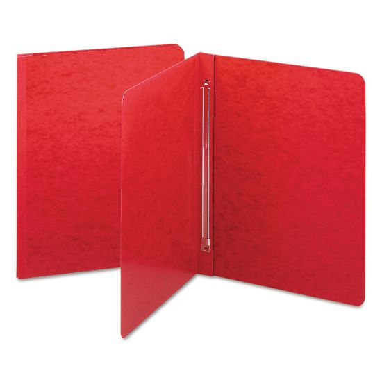 Picture of Smead Color Pressboard Binder Covers, 8 1/2in x 11in, 60% Recycled, Bright Red