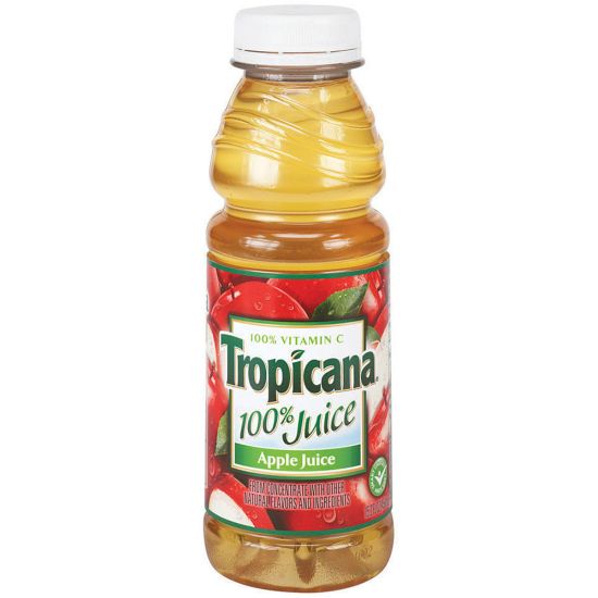 Picture of Tropicana Apple Juice, 10 Oz., Box Of 24