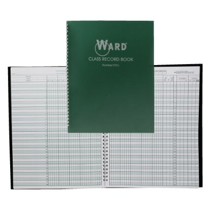 Picture of Ward 9-10 Week Class Record Books, Green, Pack Of 4