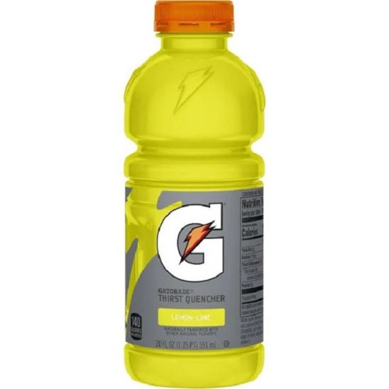 Picture of Gatorade Lemon-Lime Sports Drink, 20 Oz, Case Of 24 Bottles