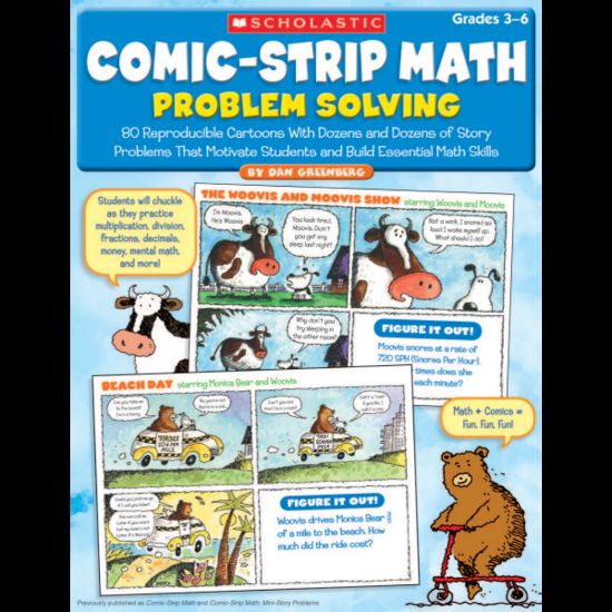 Picture of Scholastic Comic-Strip Math: Problem Solving