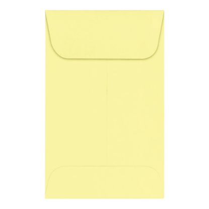 Picture of LUX Coin Envelopes, #1, Gummed Seal, Lemonade, Pack Of 250