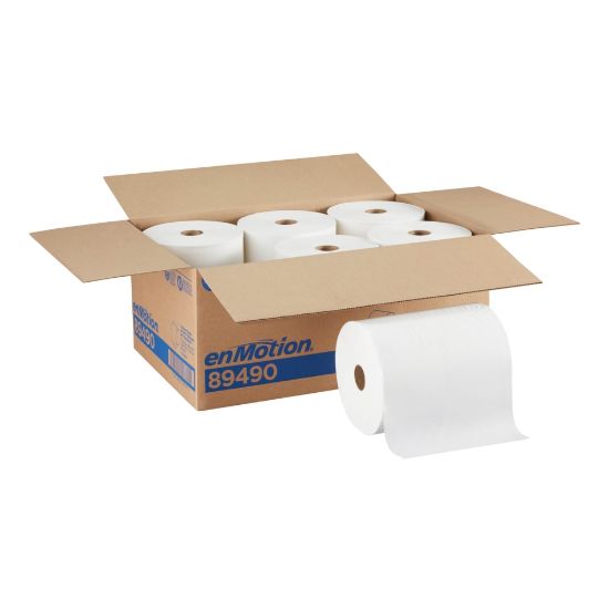 Picture of enMotion by GP PRO 1-Ply Paper Towels, 40% Recycled, Pack Of 6 Rolls