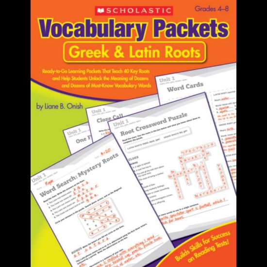 Picture of Scholastic Vocabulary Packets