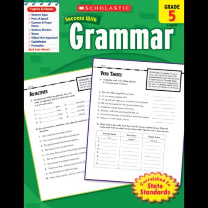 Picture of Scholastic Success With: Grammar Workbook, Grade 5