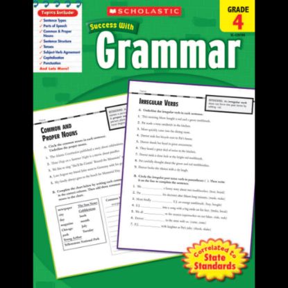 Picture of Scholastic Success With: Grammar Workbook, Grade 4