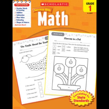 Picture of Scholastic Success With: Math Workbook, Grade 1