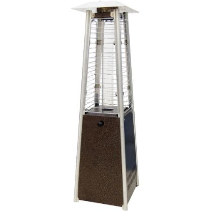 Picture of Hanover Mini Pyramid Tabletop Propane Patio Heater, Hammered Bronze