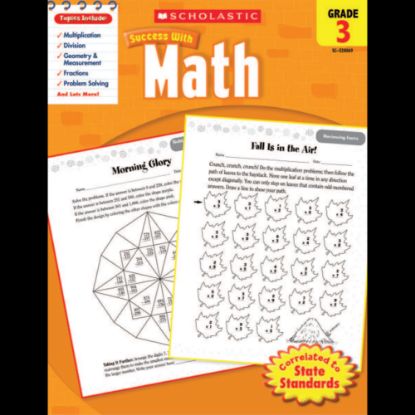 Picture of Scholastic Success With: Math Workbook, Grade 3