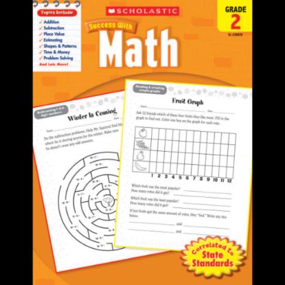 Picture of Scholastic Success With: Math Workbook, Grade 2