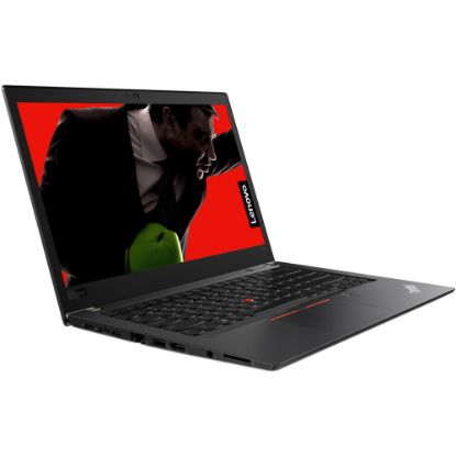 Picture of Lenovo ThinkPad T480S Refurbished Laptop, 14in Screen, Intel Core i5, 16GB Memory, 256GB Solid State Drive, Windows 11 Pro