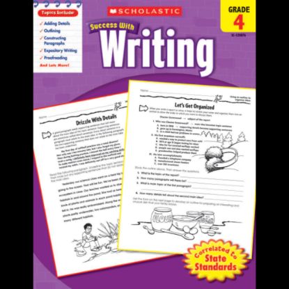 Picture of Scholastic Success With: Writing Workbook, Grade 4