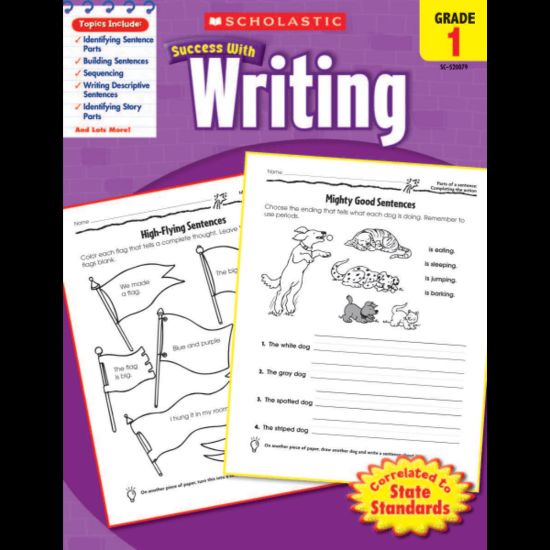 Picture of Scholastic Success With: Writing Workbook, Grade 1