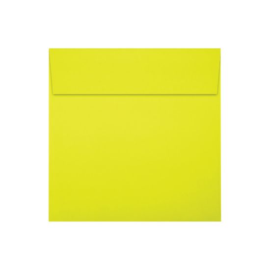 Picture of LUX Square Envelopes, 6 1/2in x 6 1/2in, Self-Adhesive, Citrus, Pack Of 50