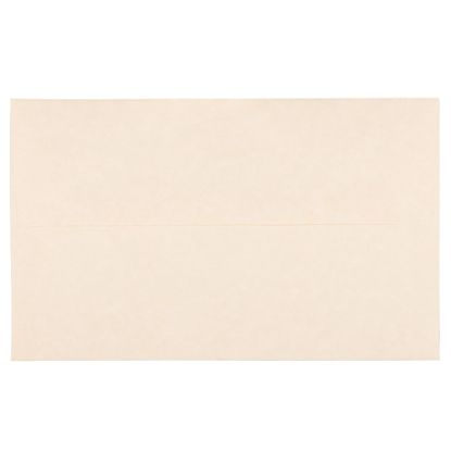 Picture of JAM Paper Parchment Booklet Invitation Envelopes, A10, Gummed Seal, 30% Recycled, Natural, Pack Of 25