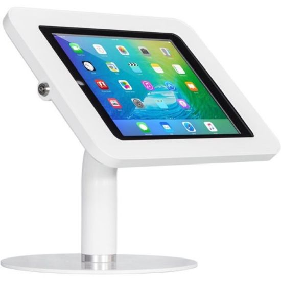 Picture of The Joy Factory Elevate II Countertop Kiosk for iPad Air 2, iPad Pro 9.7 (White) - 11.9in x 10.8in x 6.6in x - White