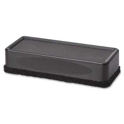 Picture of Lorell Whiteboard Eraser, 2 3/16inW x 5 3/16inL, Black