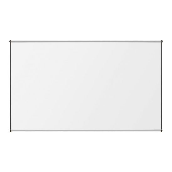 Picture of Lorell Porcelain Unframed Dry-Erase Whiteboard, 48in x 72in, Satin Aluminum Frame