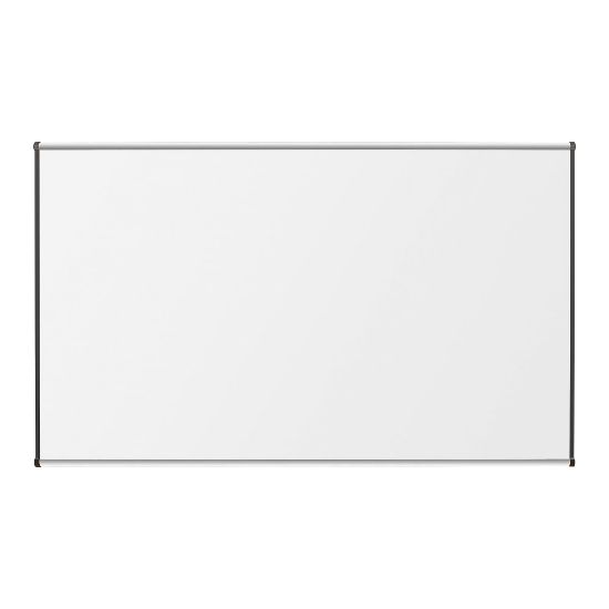 Picture of Lorell Porcelain Unframed Dry-Erase Whiteboard, 96in x 48in, Satin Aluminum Frame