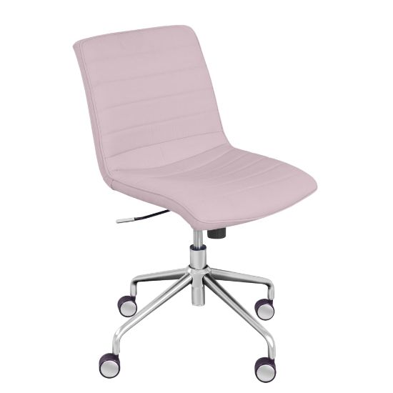 Picture of Elle Decor Adelaide Mid-Back Task Chair, Pink/Rose Gold