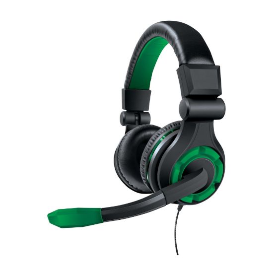 Picture of DreamGear Xbox One Wired Gaming Headset, Green, GRX-340