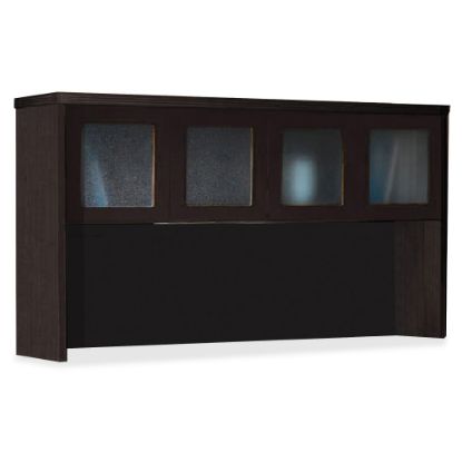 Picture of Mayline Aberdeen AHG72 Hutch - 39.1in x 72in x 15in - 4 x Door(s) - Durable - Mocha - Assembly Required