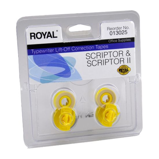 Picture of Royal Lift-Off Typewriter Correction Tapes, 013025, Pack Of 2