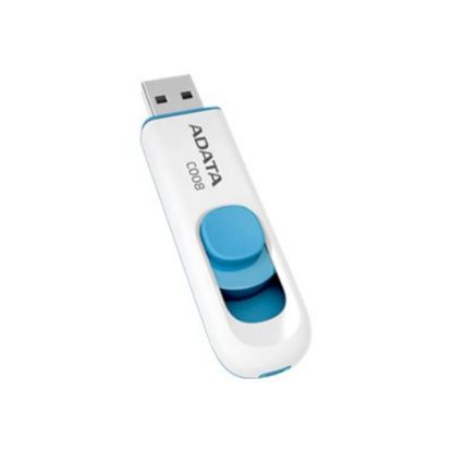 Picture of ADATA Classic Series C008 - USB flash drive - 32 GB - USB 2.0 - white, blue