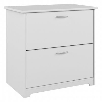 Picture of Bush Business Furniture Cabot 31-1/4inW x 19-4/7inD Lateral 2-Drawer File Cabinet, White, Delivery