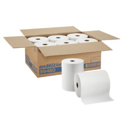 Picture of enMotion by GP PRO 1-Ply Paper Towels, 800ft Per Roll, Pack Of 6 Rolls