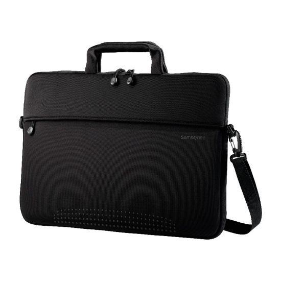 Picture of Samsonite Laptop Shuttle, 10.75in x 15.8in x 1in, Black