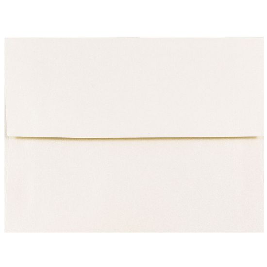 Picture of JAM Paper Booklet Invitation Envelopes, A2, Gummed Seal, Stardream Metallic Opal, Pack Of 25