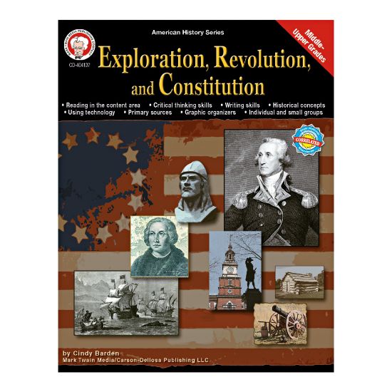 Picture of Mark Twain Exploration Revolution And Constitution, Grades 6 - 12