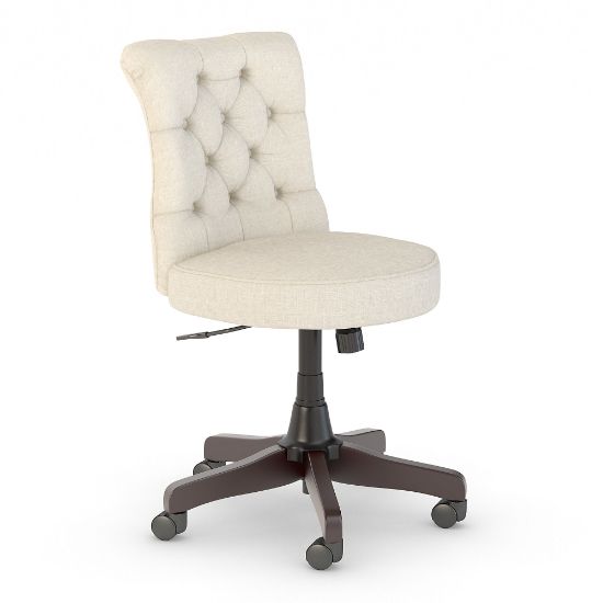 Picture of Bush Business Furniture Arden Lane Mid-Back Tufted Office Chair, Cream, Standard Delivery