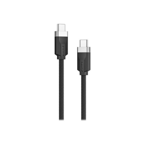 Picture of ALOGIC Fusion - USB cable - 24 pin USB-C (M) to 24 pin USB-C (M) - USB 3.2 Gen 2 - 3.3 ft - space gray