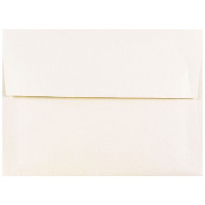 Picture of JAM Paper Booklet Invitation Envelopes, A6, Gummed Seal, Stardream Metallic Opal, Pack Of 25