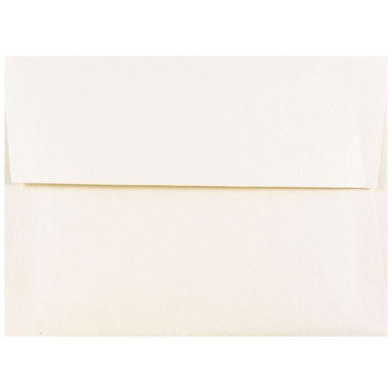 Picture of JAM Paper Booklet Invitation Envelopes, A6, Gummed Seal, Stardream Metallic Opal, Pack Of 25