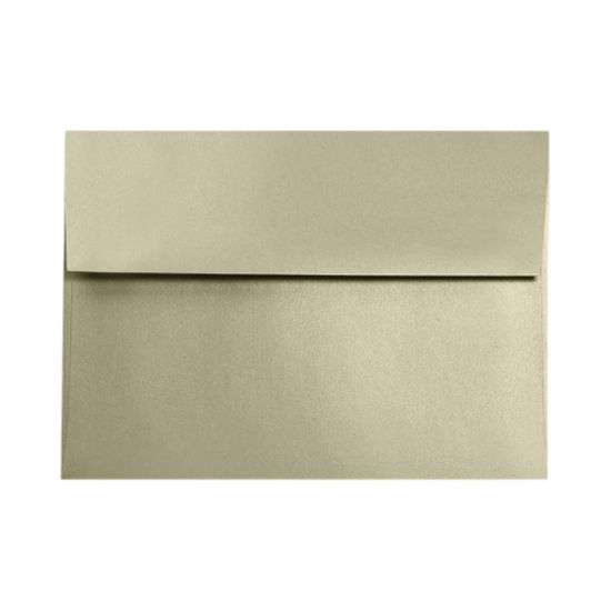 Picture of LUX Invitation Envelopes, A9, Gummed Seal, Silversand, Pack Of 500