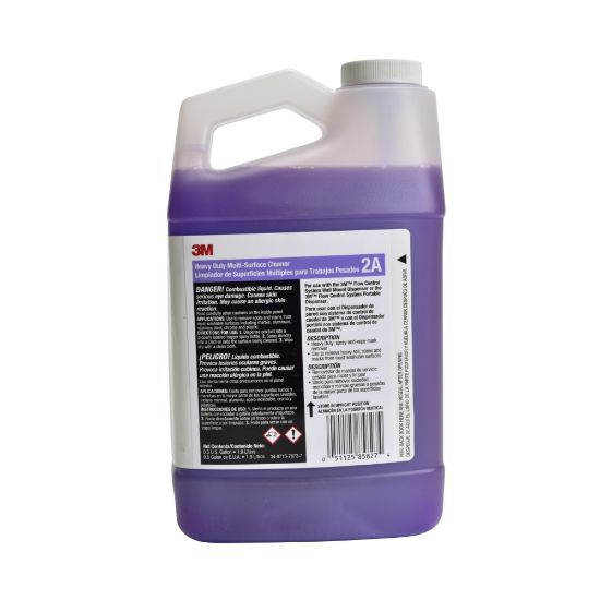 Picture of 3M Flow Control 2A Heavy-Duty Multi-Surface Cleaner Concentrate, 64 Oz Bottle