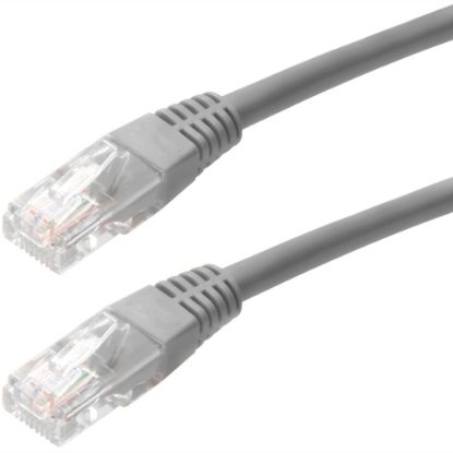 Picture of 4XEM 75FT Cat5e Molded RJ45 UTP Network Patch Cable (Gray) - 75 ft Category 5e Network Cable for Network Device, Notebook, Computer, Router, Switch, Gaming Console - First End: 1 x RJ-45 Network - Male - Second End: 1 x RJ-45 Network - Male