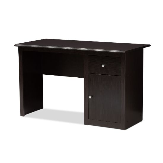 Picture of Baxton Studio Janne 48inW Writing Desk, Wenge Dark Brown