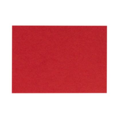 Picture of LUX Flat Cards, A2, 4 1/4in x 5 1/2in, Ruby Red, Pack Of 50