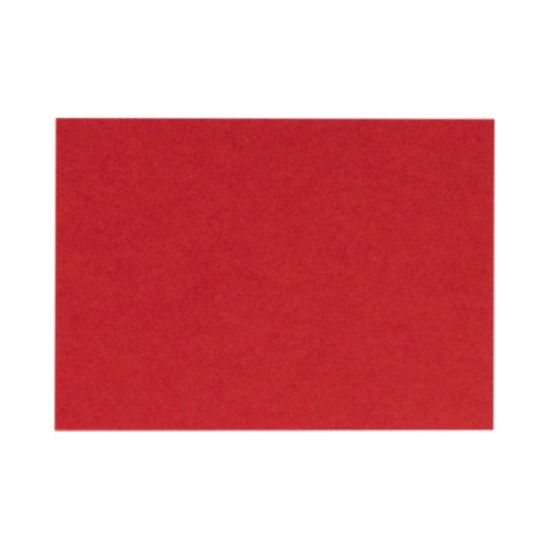 Picture of LUX Flat Cards, A2, 4 1/4in x 5 1/2in, Ruby Red, Pack Of 50