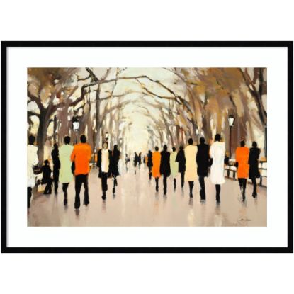 Picture of Amanti Art Poets Walk by Lorraine Christie Wood Framed Wall Art Print, 41inW x 30inH, Black