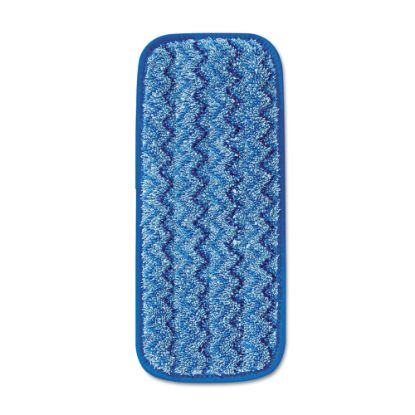 Picture of Rubbermaid Microfiber Wall/Stair Wet Mopping Pads, Blue