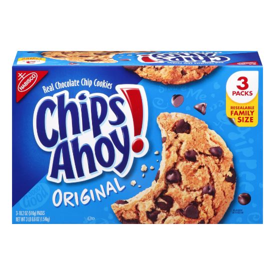 Picture of Nabisco Chips Ahoy Cookies, 3.4-Lb Box