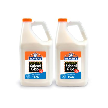 Picture of Elmers White Washable School Glue, 1 Gallon