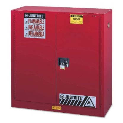 Picture of Safety Cabinets for Combustibles, Self-Closing Cabinet, 40 Gallon, Red