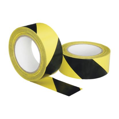 Picture of SKILCRAFT Floor Safety Marking Tape, 2in x 108in, Black (AbilityOne 7510-01-617-4251)